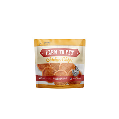 Farm to Pet Chicken Chips Snack Pack