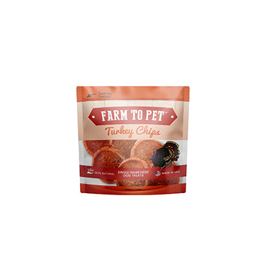 Farm to Pet Turkey Chips Snack Pack