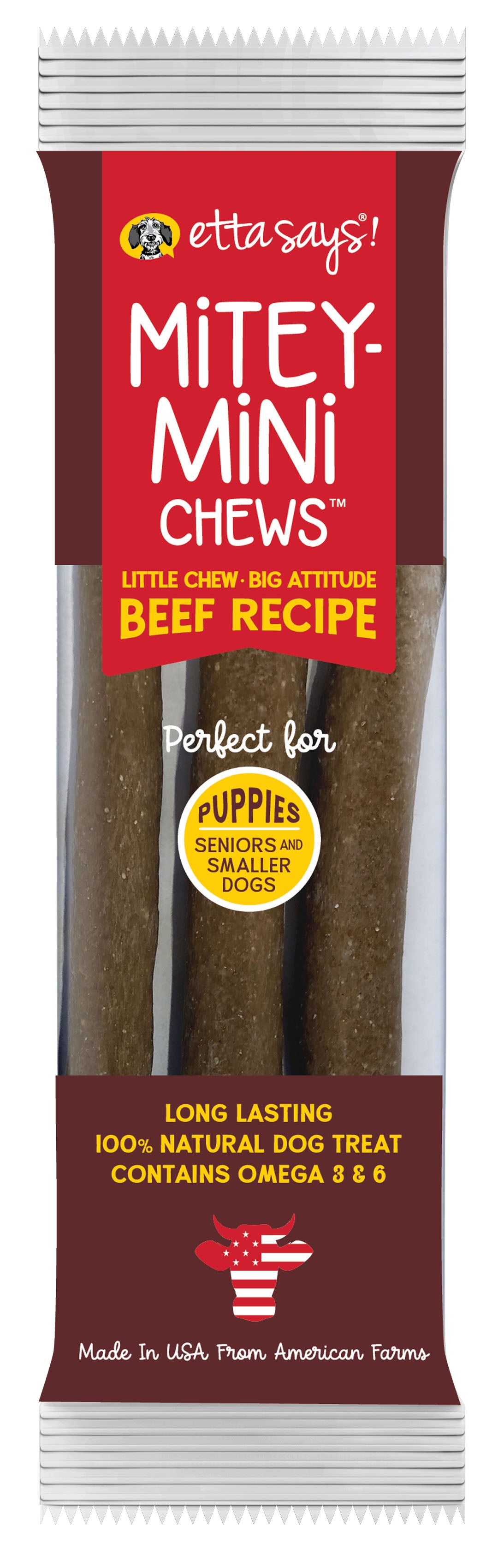 Mitey Mini Chews - Beef Recipe