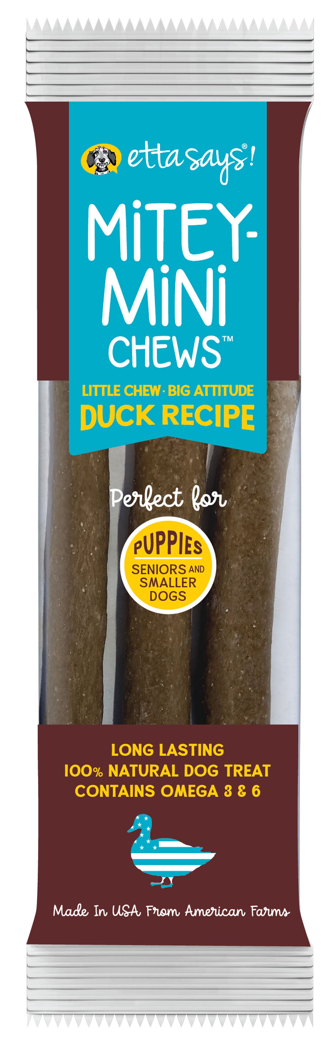 Mitey Mini Chews - Duck Recipe