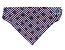 4th of July Bandanna - Elastic Band - Large