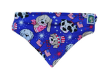 4th of July Bandanna - Elastic Band - Medium