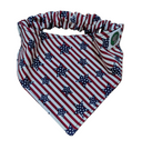 4th of July Bandanna - Elastic Band - Medium