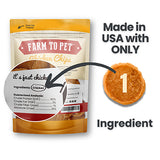 Farm to Pet Chicken Chips 4oz